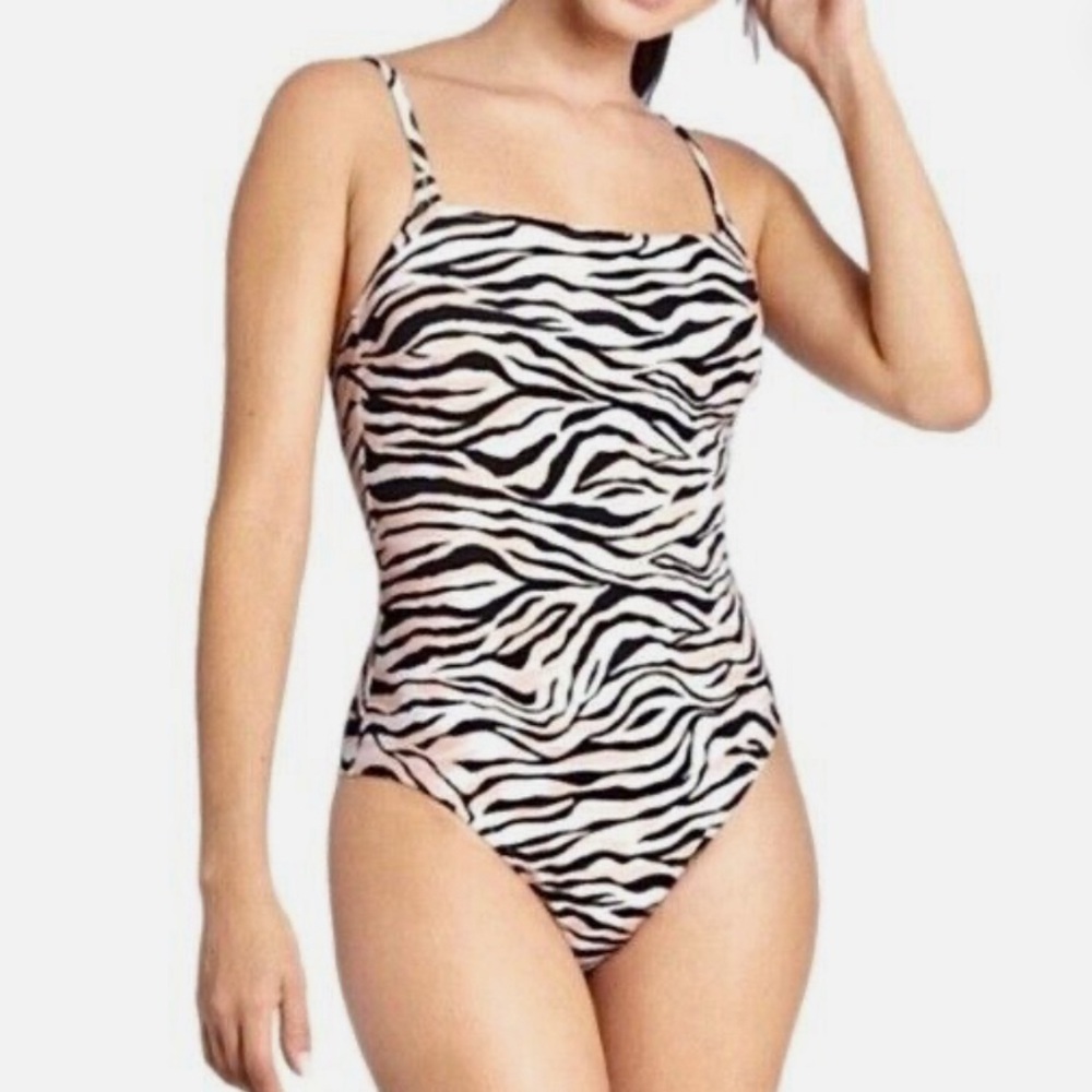 Sale 5/$40 💕 NWT shade to Shore Zebra Print One-Piece Swimsuit